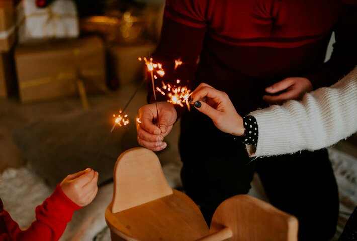 New Year's Eve at the lake ► Fürberg- winter vacation