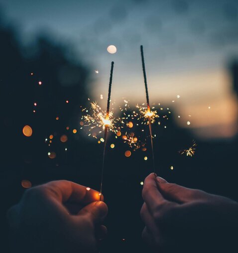 New Year's Eve at the lake ► Fürberg- winter vacation