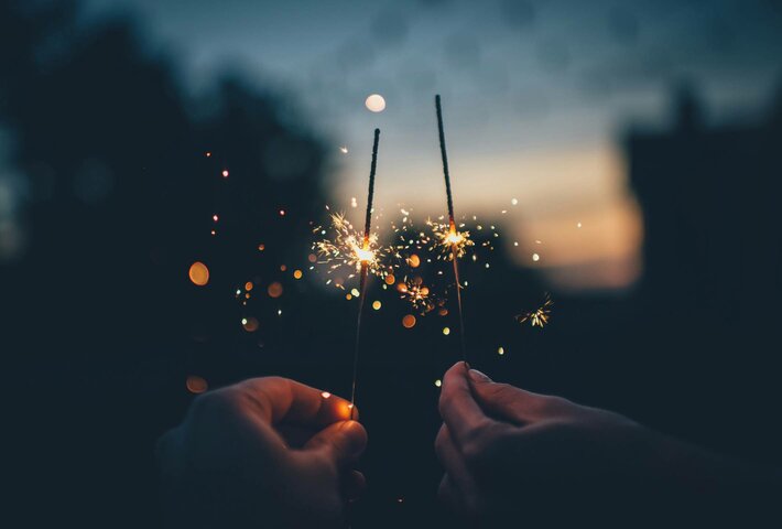 New Year's Eve at the lake ► Fürberg- winter vacation