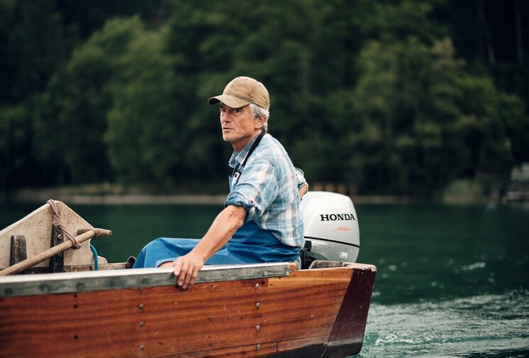 Fishing on lake Wolfgangsee: Fishing in Fürberg